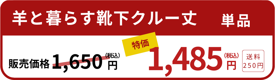 クルー丈単品